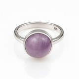 Sterling Silver Rings Size 9 (Moonstone,Larimar,Kunzite,Chalcedony)