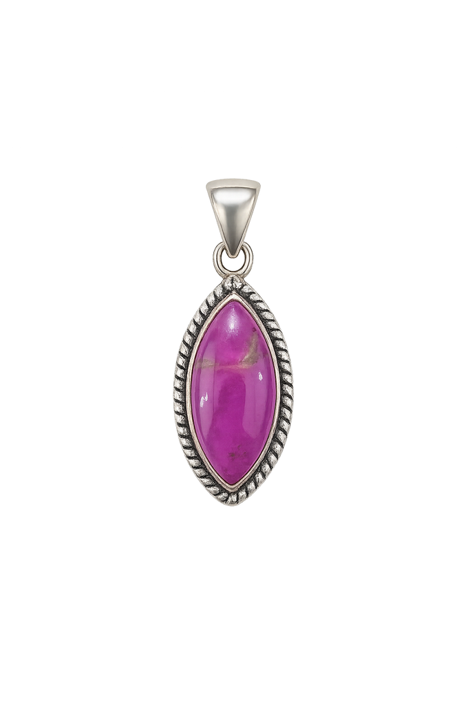 Purple Turquoise Pendant