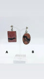 Sterling Silver Rhodonite Pendants