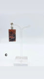 Sterling Silver Rhodonite Pendants