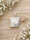 Meteorite Pendant Sterling Silver