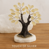 Pyrite And Citrine Tree On Base