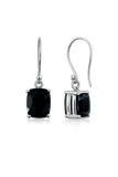 Black Onyx Earrings Sterling Silver