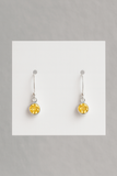 Sterling Silver Citrine Earring