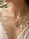 Sterling Silver Peridot Pendant