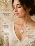 Meteorite Pendant Sterling Silver