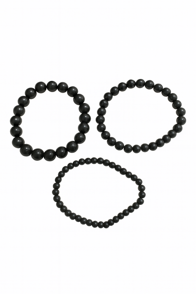 Shungite Beaded Bracelet