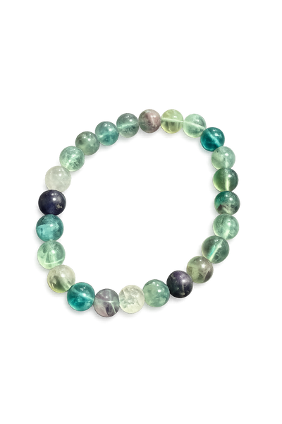 Rainbow Fluorite Beaded Bracelets