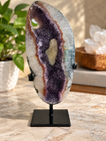 Amethyst Cluster On Stand
