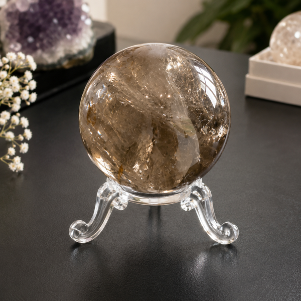 Smoky Quartz Sphere
