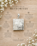 Meteorite Pendant Sterling Silver