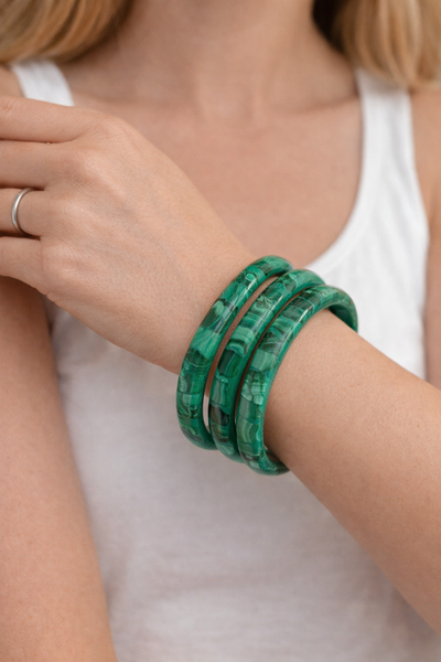 Malachite Bangles