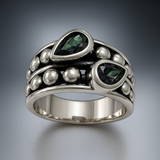 Sterling Silver Mystic Quartz Ring Size 7