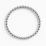 Hematite Beaded Bracelet 4 mm
