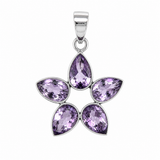 Sterling Silver Amethyst Pendant