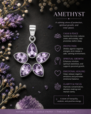 Sterling Silver Amethyst Pendant