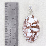 Wild Horse Jasper Cabochon Plain Pendant