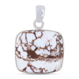 Wild Horse Jasper Cabochon Plain Pendant