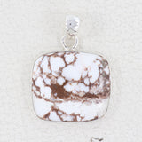 Wild Horse Jasper Cabochon Plain Pendant