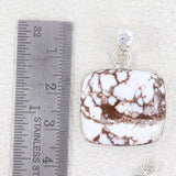 Wild Horse Jasper Cabochon Plain Pendant