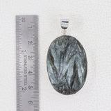 Natural Seraphinite 925 Sterling Silver Pendant