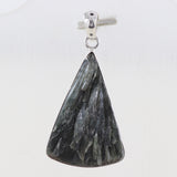 Natural Seraphinite 925 Sterling Silver Pendant