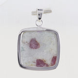 Sterling Silver Pink Tourmaline Pendants