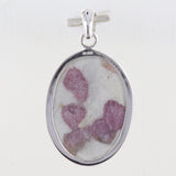 Sterling Silver Pink Tourmaline Pendants