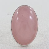 925 Sterling Silver Jewelry, Rose Quartz Pendant