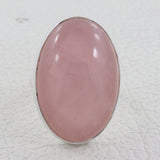 925 Sterling Silver Jewelry, Rose Quartz Pendant