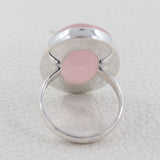 925 Sterling Silver Jewelry, Rose Quartz Pendant