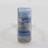 Blue Rhodochrosite 925 Sterling Silver Ring