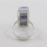 Blue Rhodochrosite 925 Sterling Silver Ring