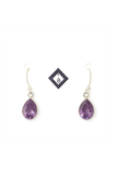 Sterling Silver Amethyst Earring