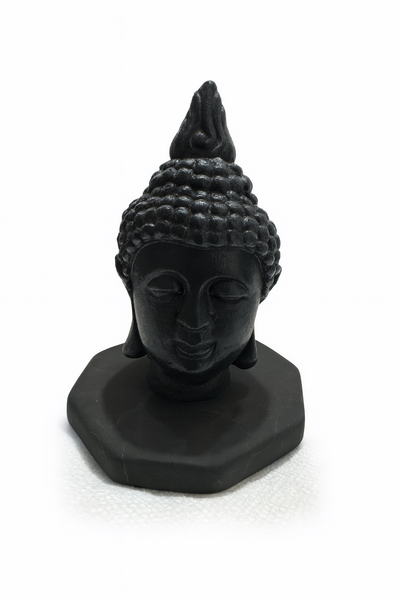 Shungite Figurine Buddha Head