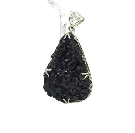 Black Garnet Pendant