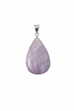 Kunzite Pendant Sterling Silver