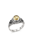 Citrine Ring Sterling Silver Size 7