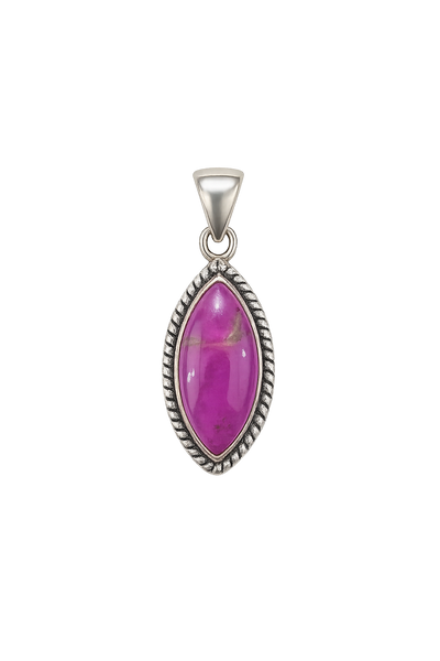 Purple Turquoise Pendant