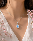 Moonstone Pendant Sterling Silver
