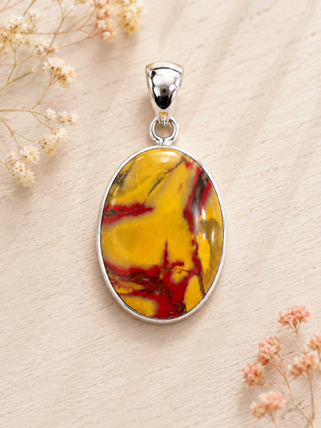 Sterling Silver Mookaite Pendant