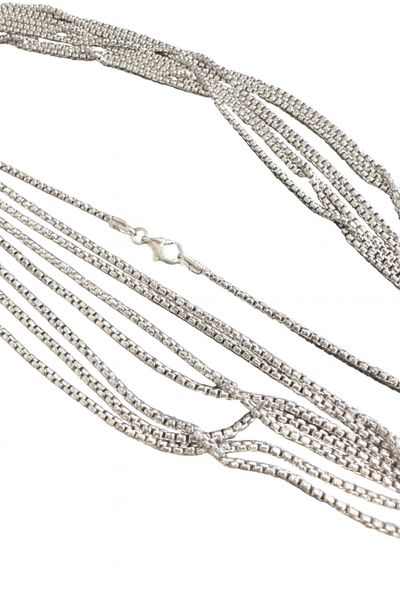Sterling Silver Chain (HRB-35-RH) 22” inch