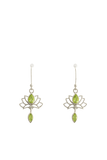 Sterling Silver Peridot Earring