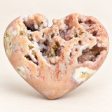 Pink Amethyst Heart