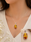 Sterling Silver Mookaite Pendant