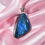 Labradorite Pendant Sterling Silver