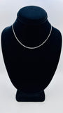 Sterling Silver Figaro Chain