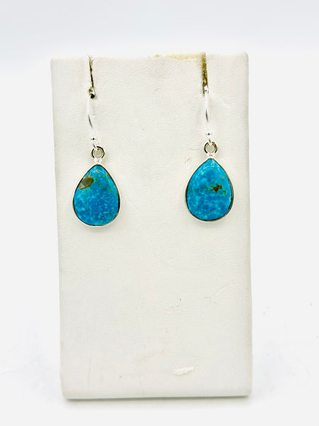 Sterling Silver Mexican Turquoise Earrings