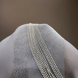 Sterling Silver Chain DCB-180-RH