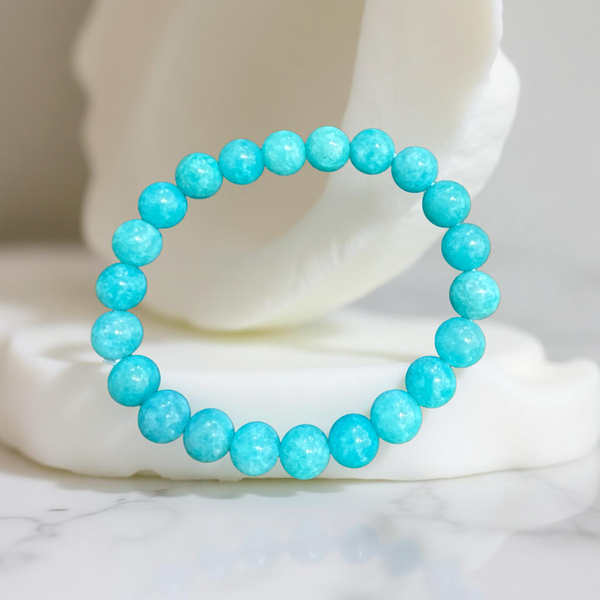 Amazonite Beaded Bracelets 8 mm